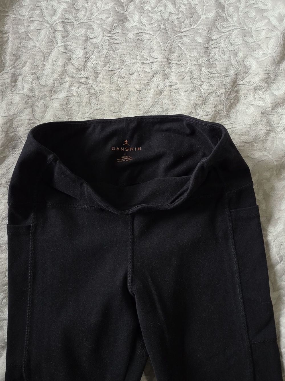 Danskin Black High-Waist Leggings